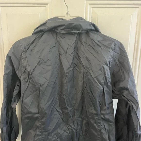 Columbia Windbreaker Medium Women’s Balck Lightweight Jacket pockets hooded - Picture 7 of 13